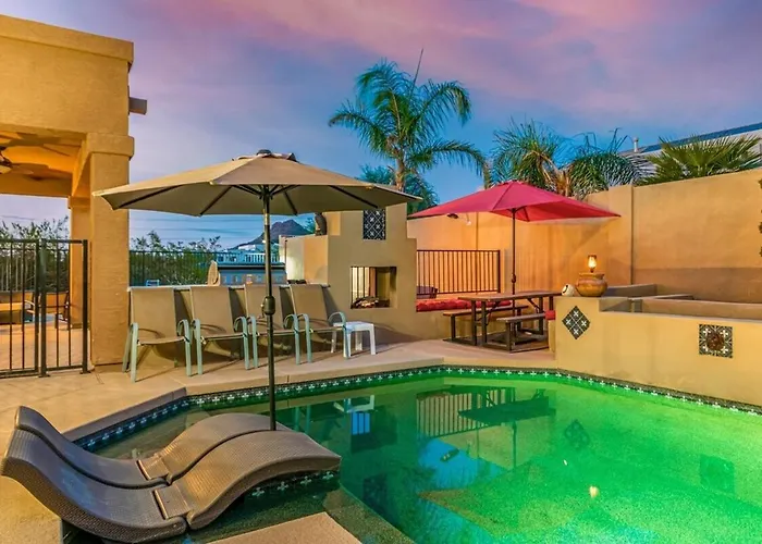 Luxury Cul-de-sac With Heated Pool & 5br Hébergement de vacances Phoenix